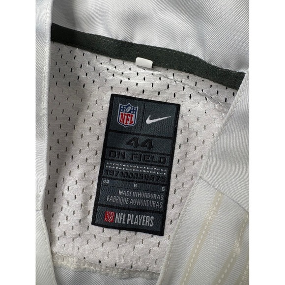 Nike Jets‎ #92 Williams NFL On Field Jersey Men's Size 44 Football White Green - Picture 4 of 12